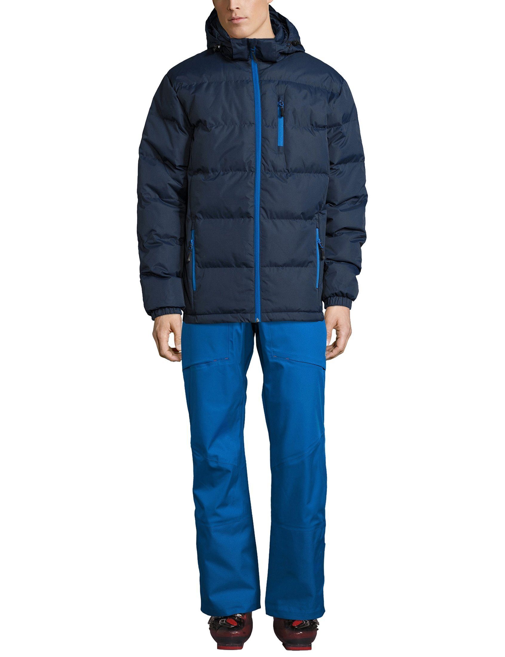 Zoomyo Skihose Professional Herren Inuit 3 In 1 Skihose, Snowboardhose (Pack) abknöpfbare Daunenshorts, Outdoorhose, mit Recco Suchsystem