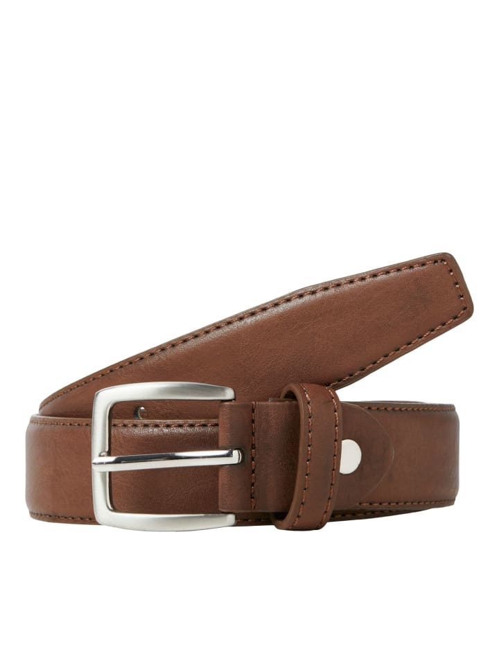 JACK & JONES Junior Gürtel JACANTON BELT JNR in cognac günstig kaufen
