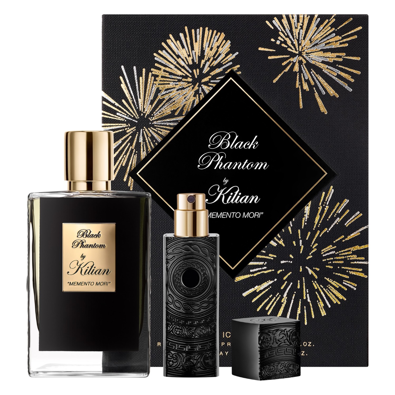 Black Phantom Memento Mori - Holiday Icon Set