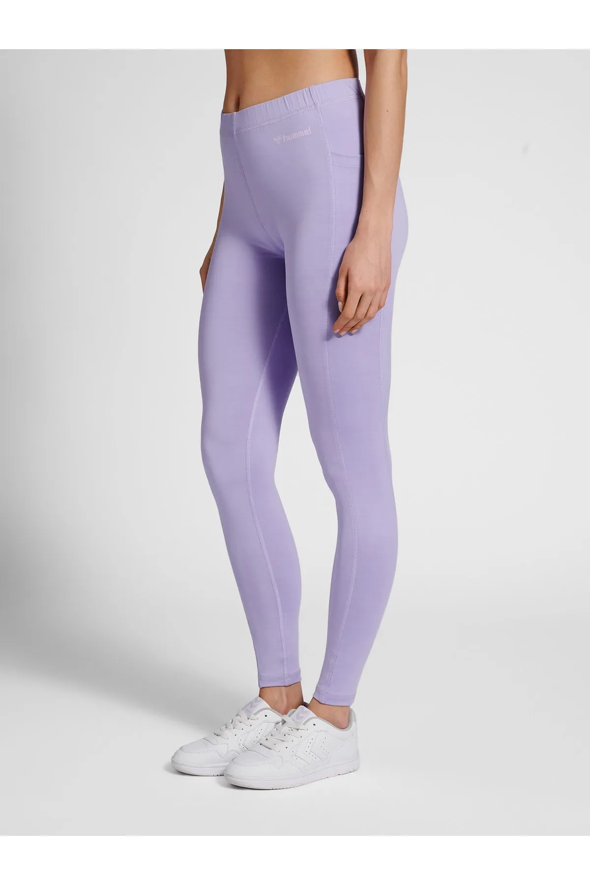 hummel  Sport-Leggings - Lila - Mittlerer Bund