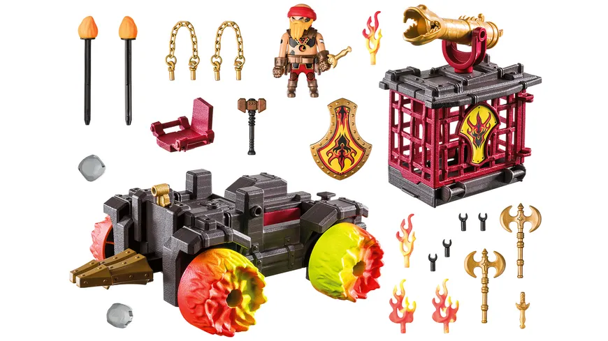 PLAYMOBIL 71299 - Novelmore - Burnham Raiders - Feuerkampfwagen