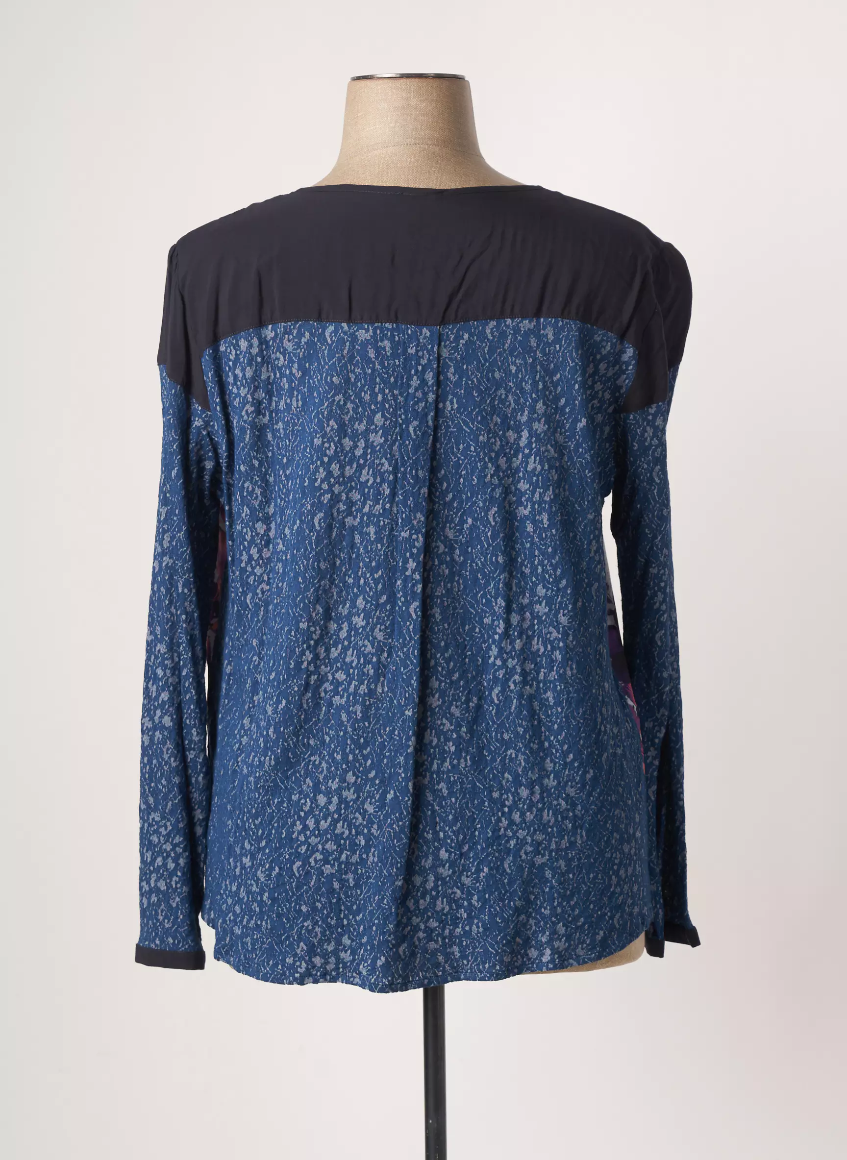 Mae Mahe Chemisiers Femme couleur bleu