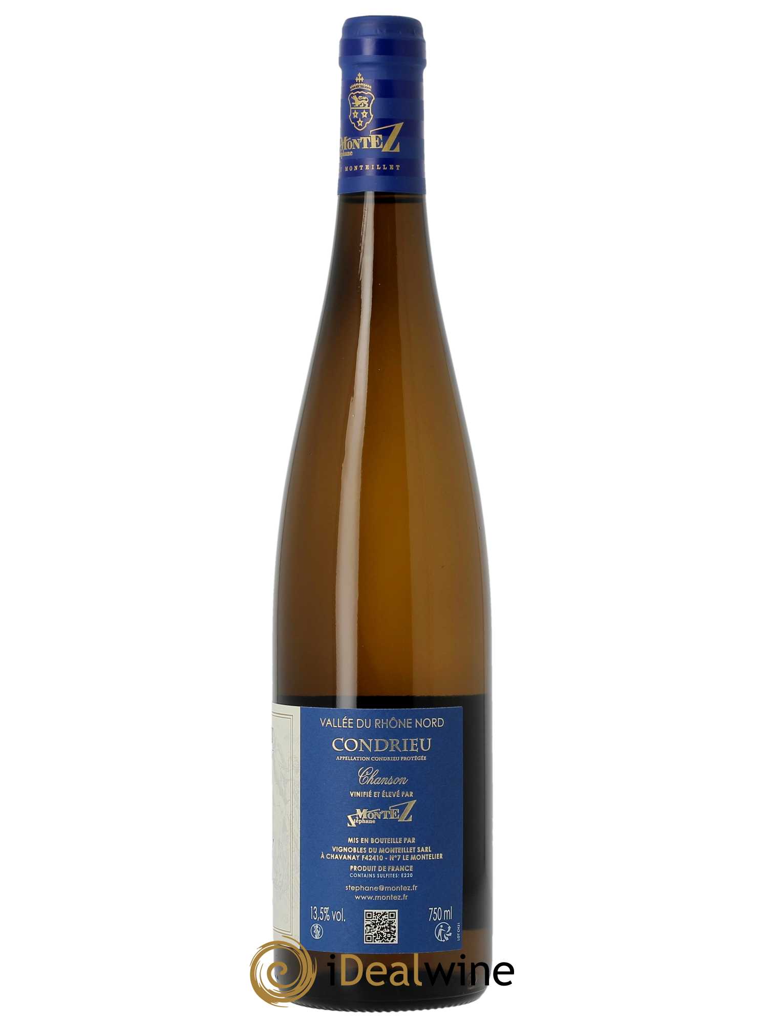 Condrieu Chanson Monteillet (Domaine du) - Stéphane Montez  2021 - Lot de 1 Bouteille