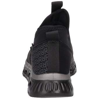 Rieker Slip On Sneaker in schwarz