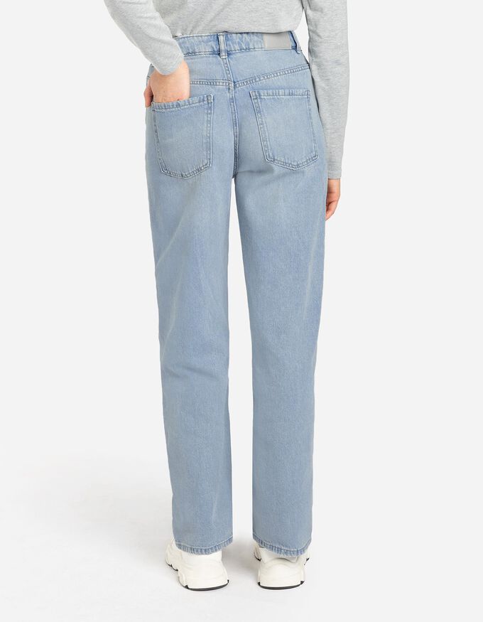 Jeans - Bleached-Denim