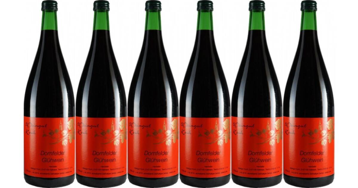 Dornfelder Glühwein Rot für´s Glühweinfest von Weingut Koch günstig bei wein.de kaufen