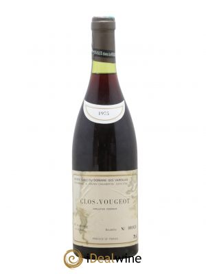 Clos de Vougeot Grand Cru Domaine des Varoilles 1975 - Lot de 1 Bouteille