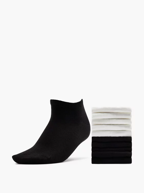 DEICHMANN 10er Pack Sneakersocken