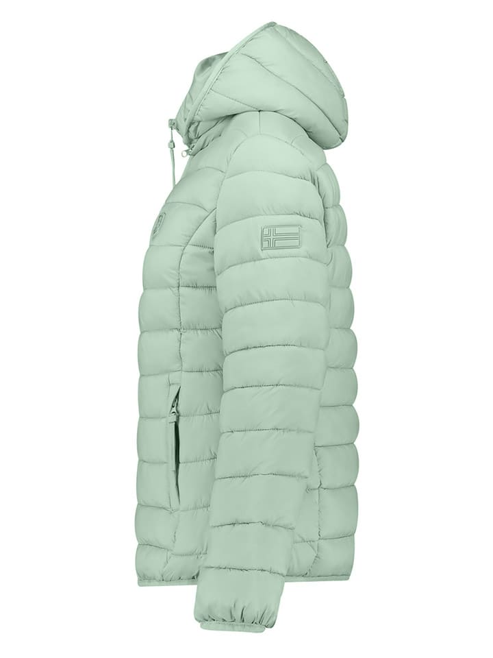 Geographical Norway Steppjacke in Grün günstig kaufen