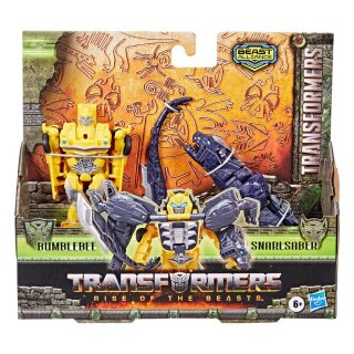 Transformers: Aufstieg der Bestien Beast Alliance Combiner Actionfiguren 2er-Pack Bumblebee & Snarlsaber 13 cm