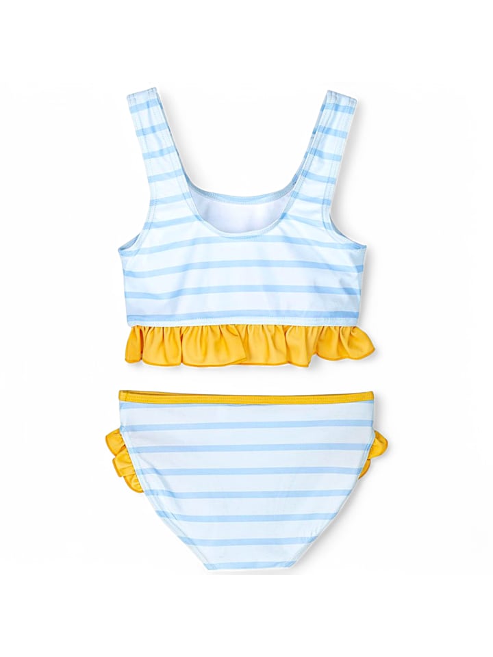 Bluey Bustier-Bikini Bluey & Bingo mit Rüschendetails in Hellblau günstig kaufen