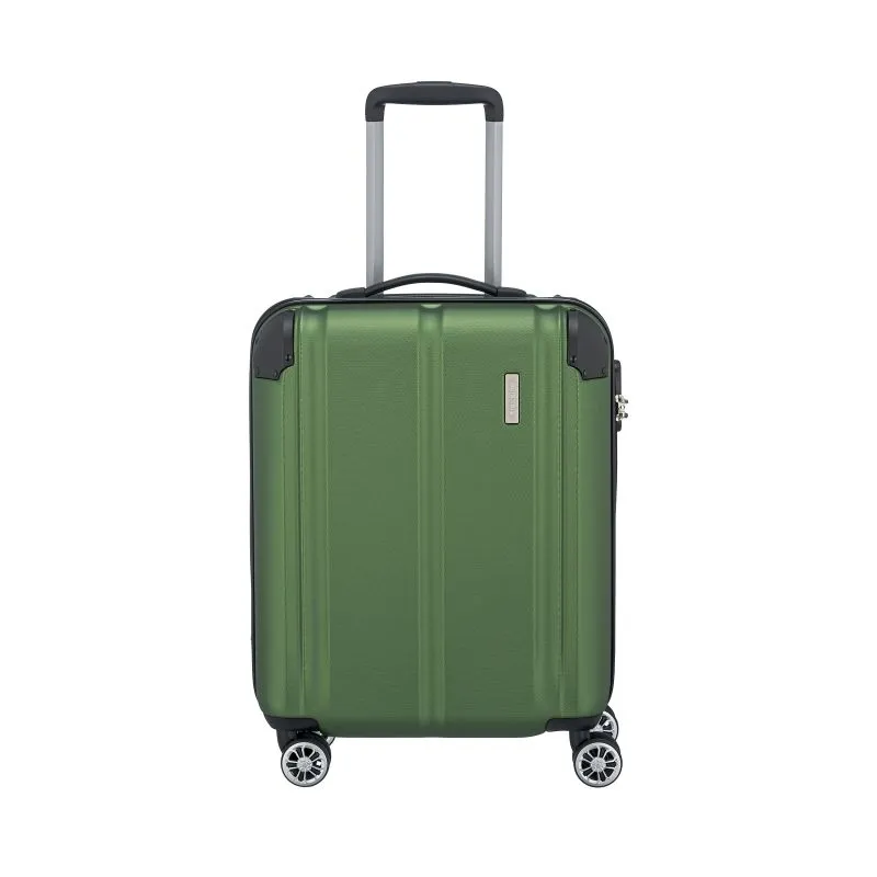 Travelite City Handgepäcktrolley mit 4 Rollen S 55cm 40 Liter - Grün