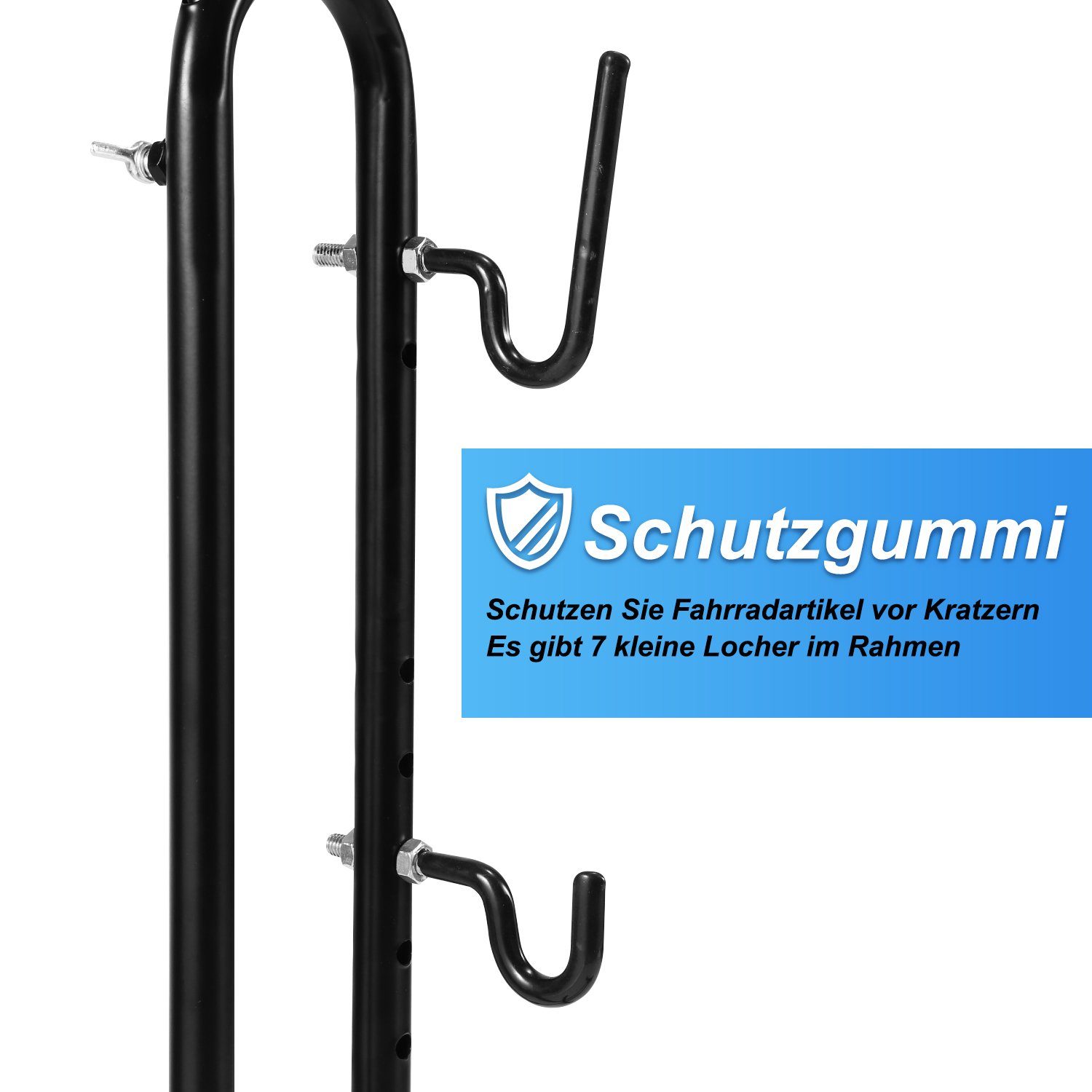 Gimisgu Fahrradständer Fahrradständer Ausstellungsständer Bodenständer freistehend Radständer