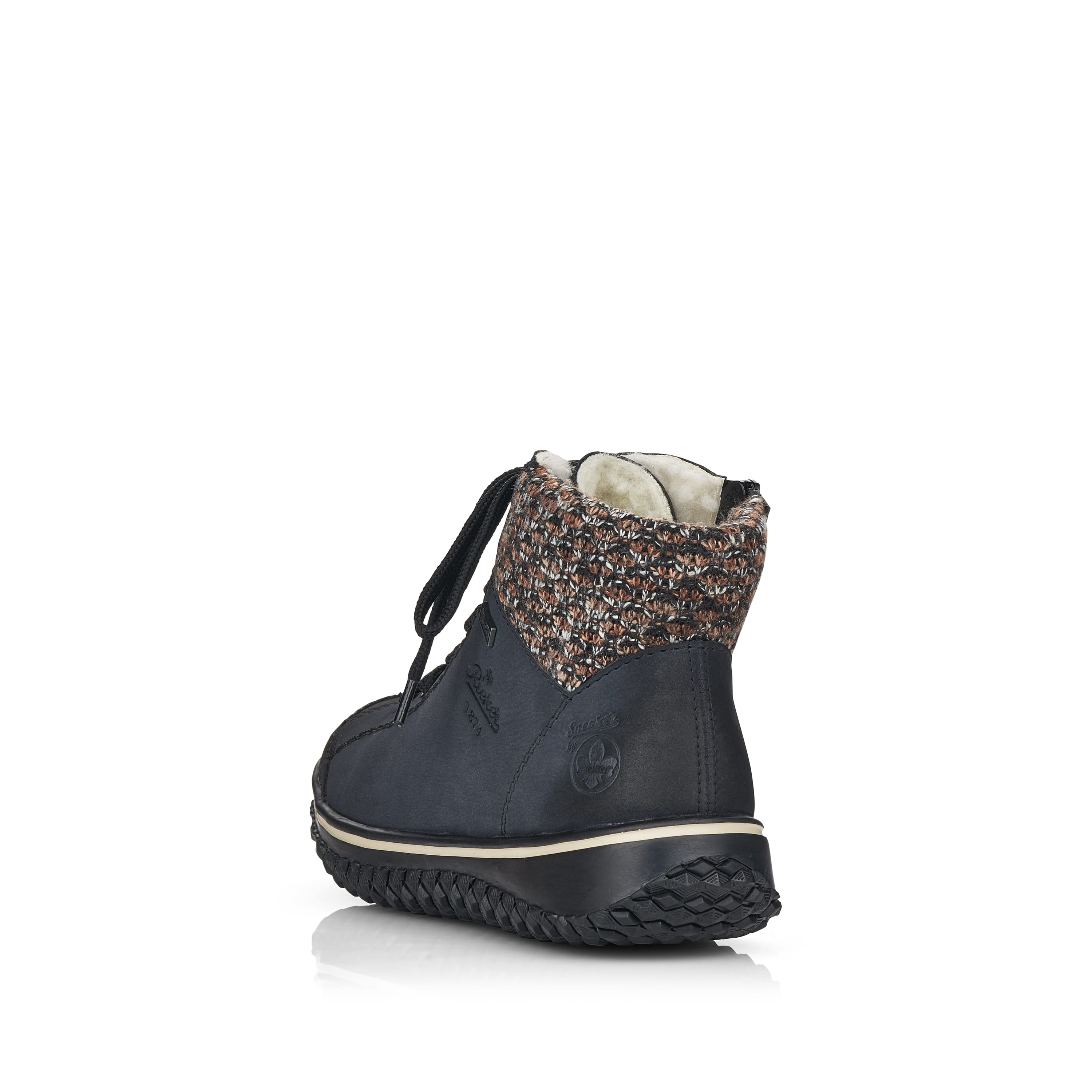 Rieker Damen Schnürschuhe ozeanblau