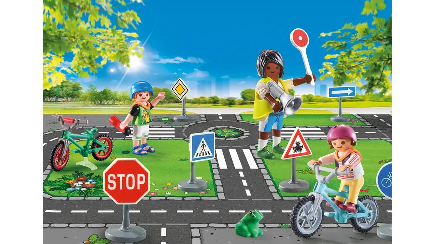 PLAYMOBIL 71332 - City Life - Fahrradparcours