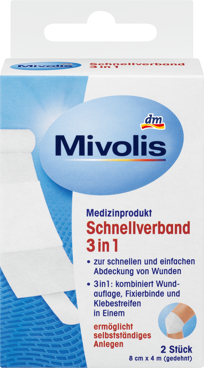 Schnellverband 3in1, 2 St