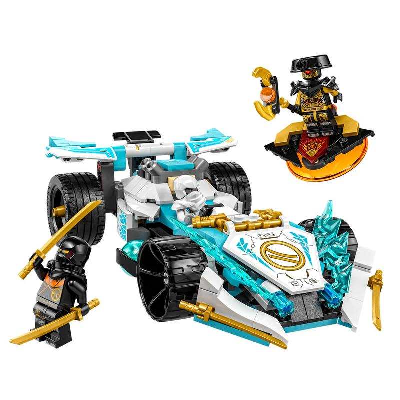 71791 LEGO NINJAGO La voiture de course Spinjitzu : le pouvoir du dragon de Zane