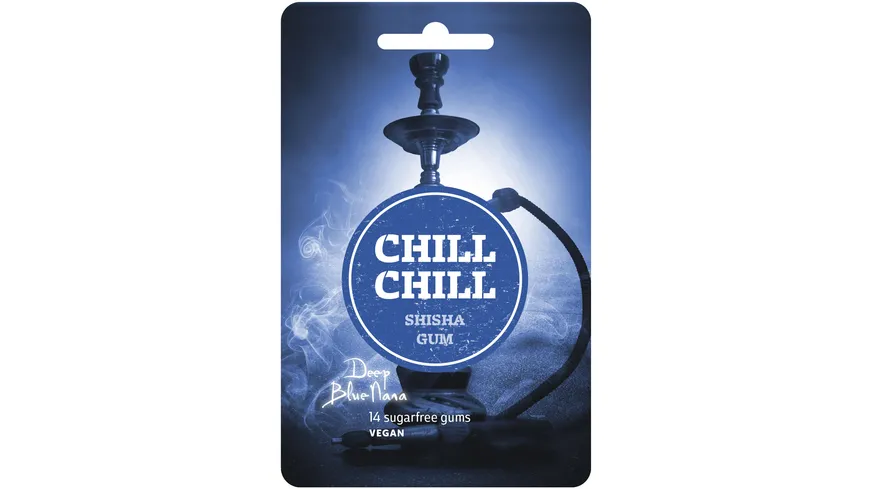 CHILL CHILL Kaugummi Shisha Deep Blue Nana 32.9 g