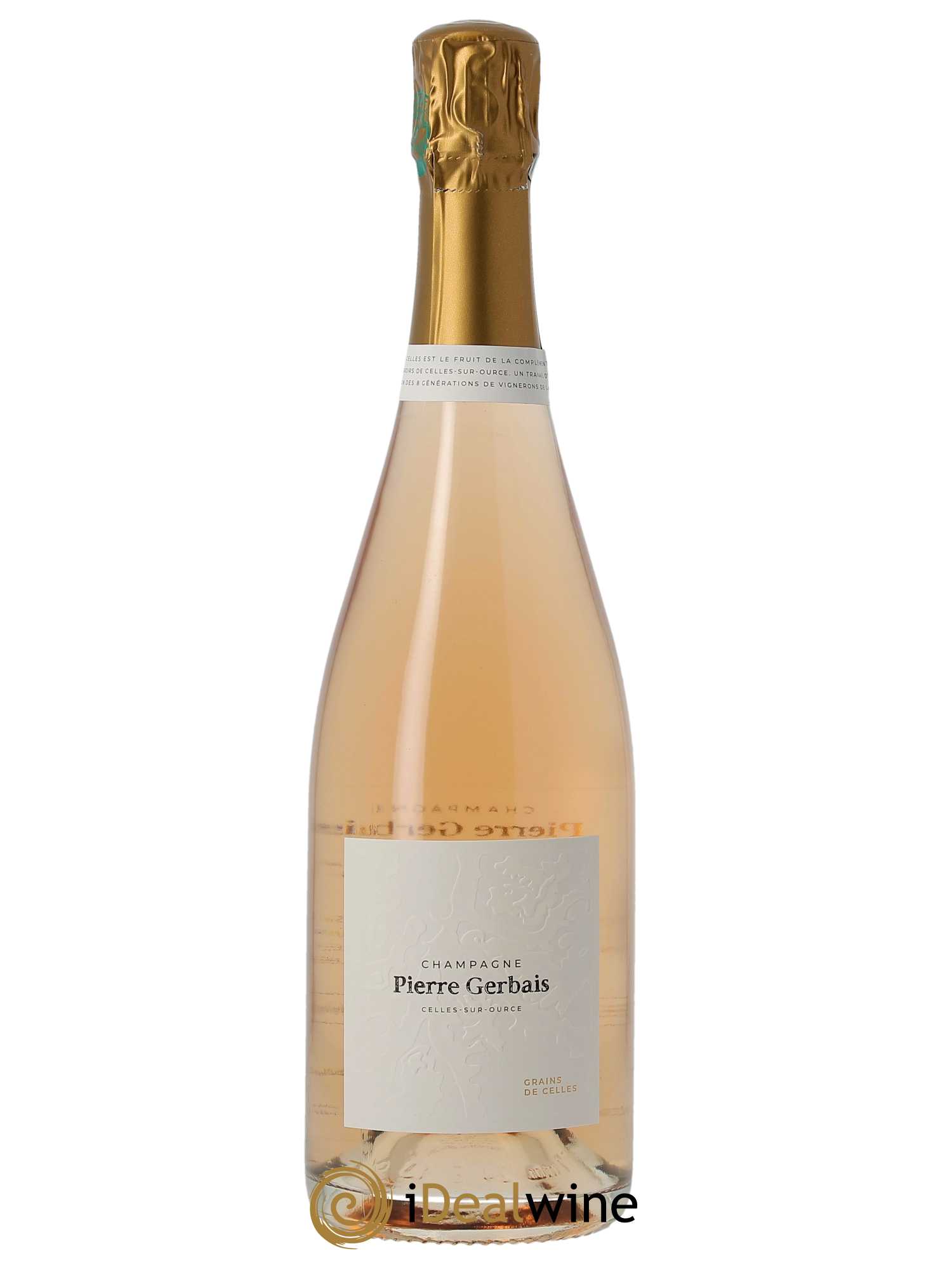 Grains de Celles Rosé Extra Brut Pierre Gerbais   - Lot de 1 Bouteille