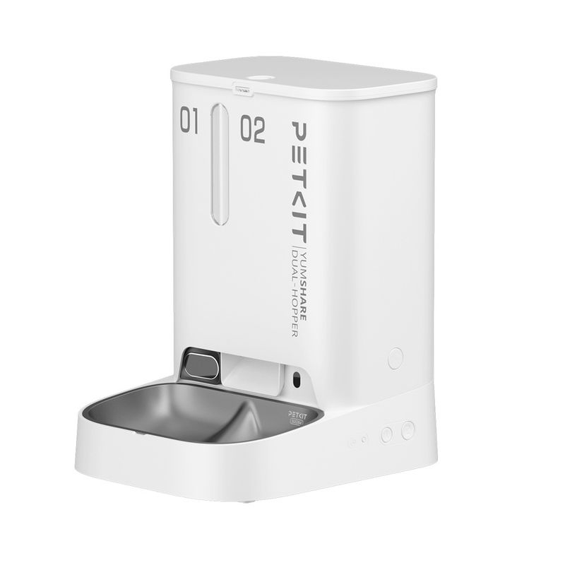 Petkit YumShare Dual-Hopper Futterautomat mit Kamera | bitiba %