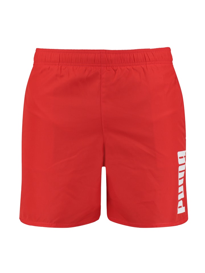 Puma Badehose PUMA SWIM MEN MID SCHORTS in Red günstig kaufen