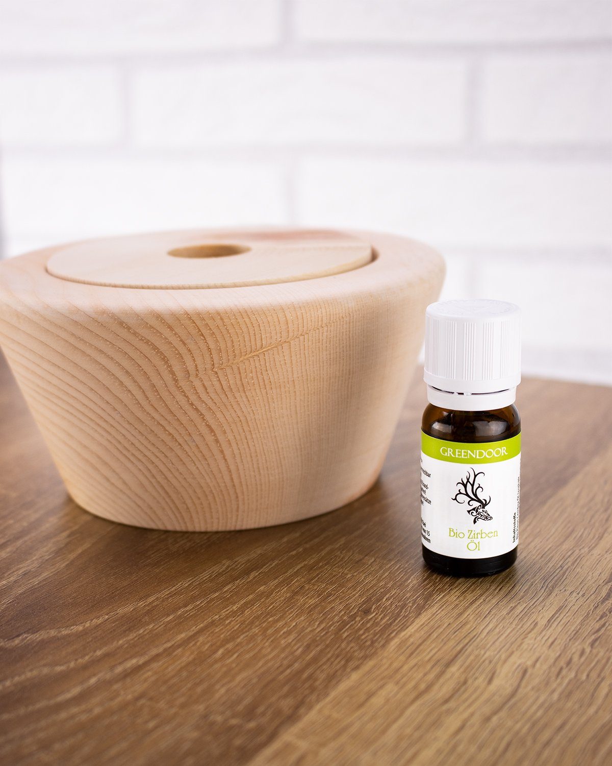 GREENDOOR Raumduft Zirben Set Bowl