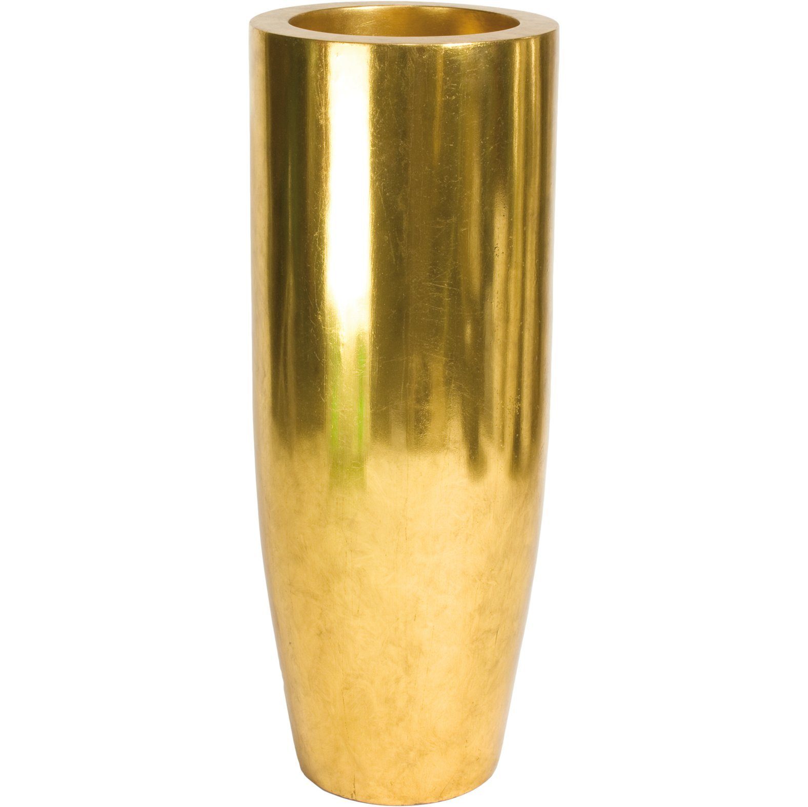 fleur ami Pflanzkübel Pandora Pflanzgefäß, Ø 35 cm, Höhe 90 cm, gold