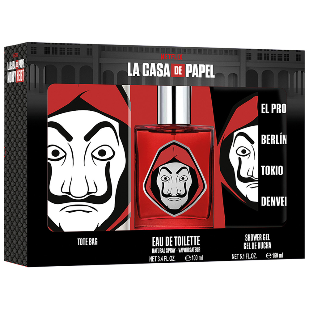 netflix Coffret La Casa de Papel Eau de Toilette