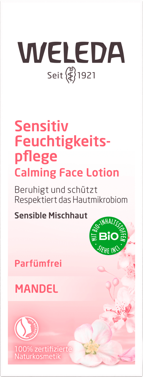 Feuchtigkeitscreme Mandel Sensitiv, 30 ml