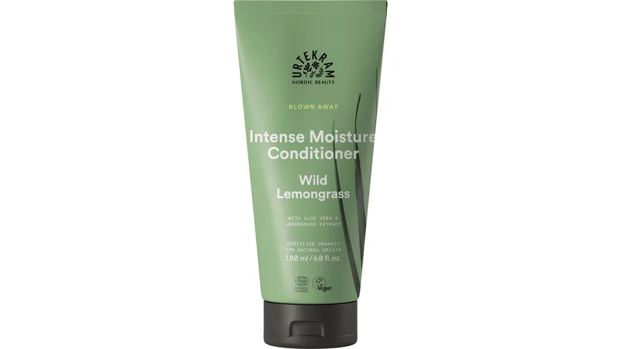 URTEKRAM Blown Away Intense Moisture Conditioner Wild Lemongrass 180 ml