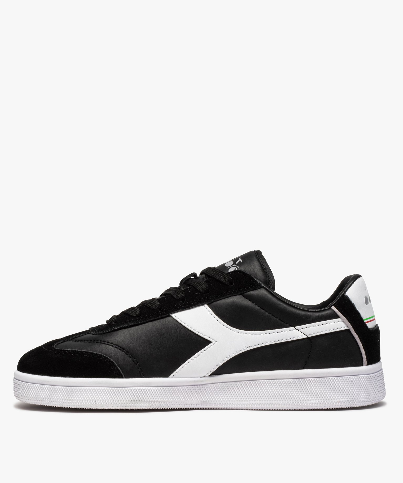 Baskets homme à lacets style rétro - Diadora noir | GEMO