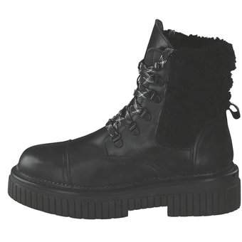 Alpe Woman Schnür Boots in schwarz