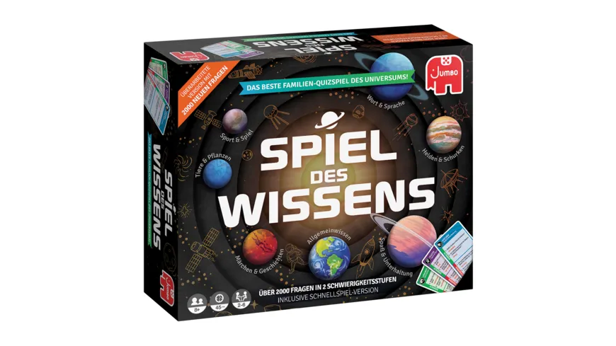 Jumbo Spiele - Spiel des Wissens Original NEU