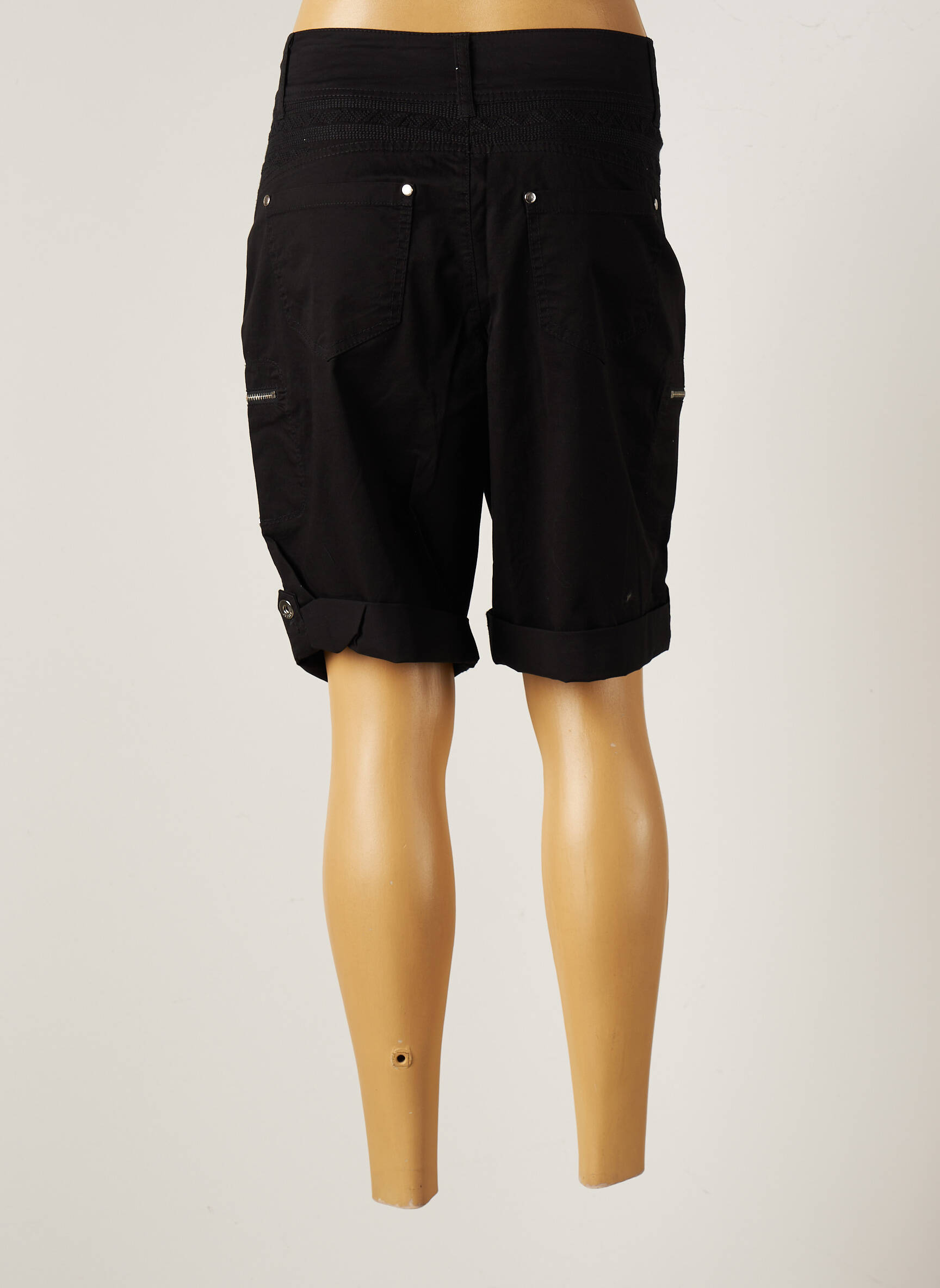 Jensen Bermudas Femme couleur noir