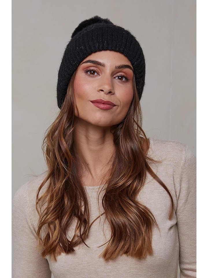 Soft Cashmere Mütze in Schwarz günstig kaufen onesize