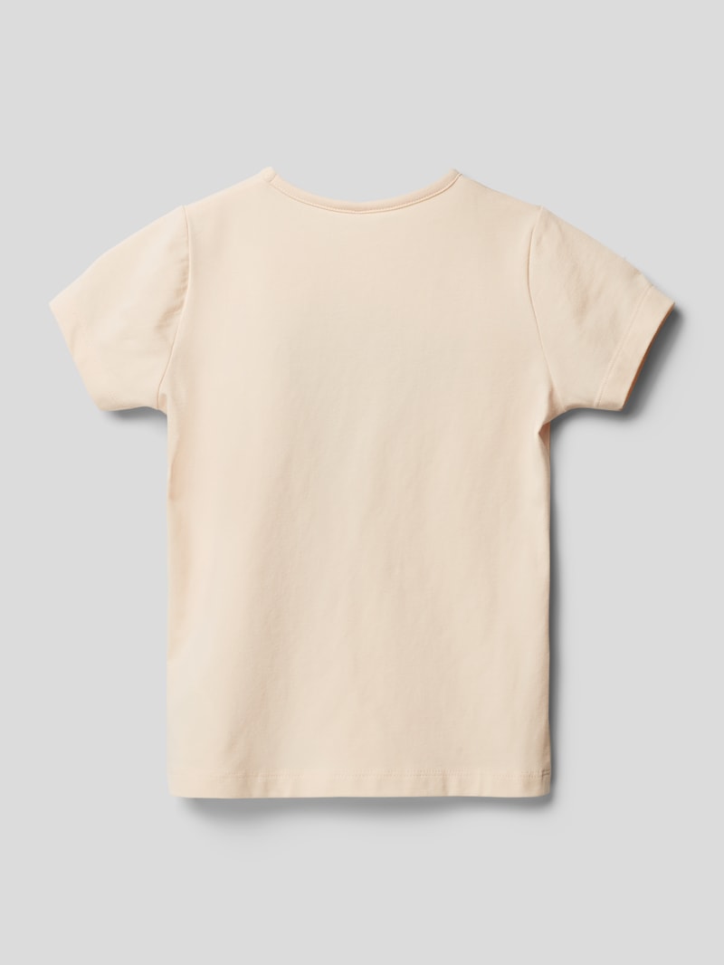 T-Shirt mit Motiv-Print Modell 'FAITHE' in hellrosa