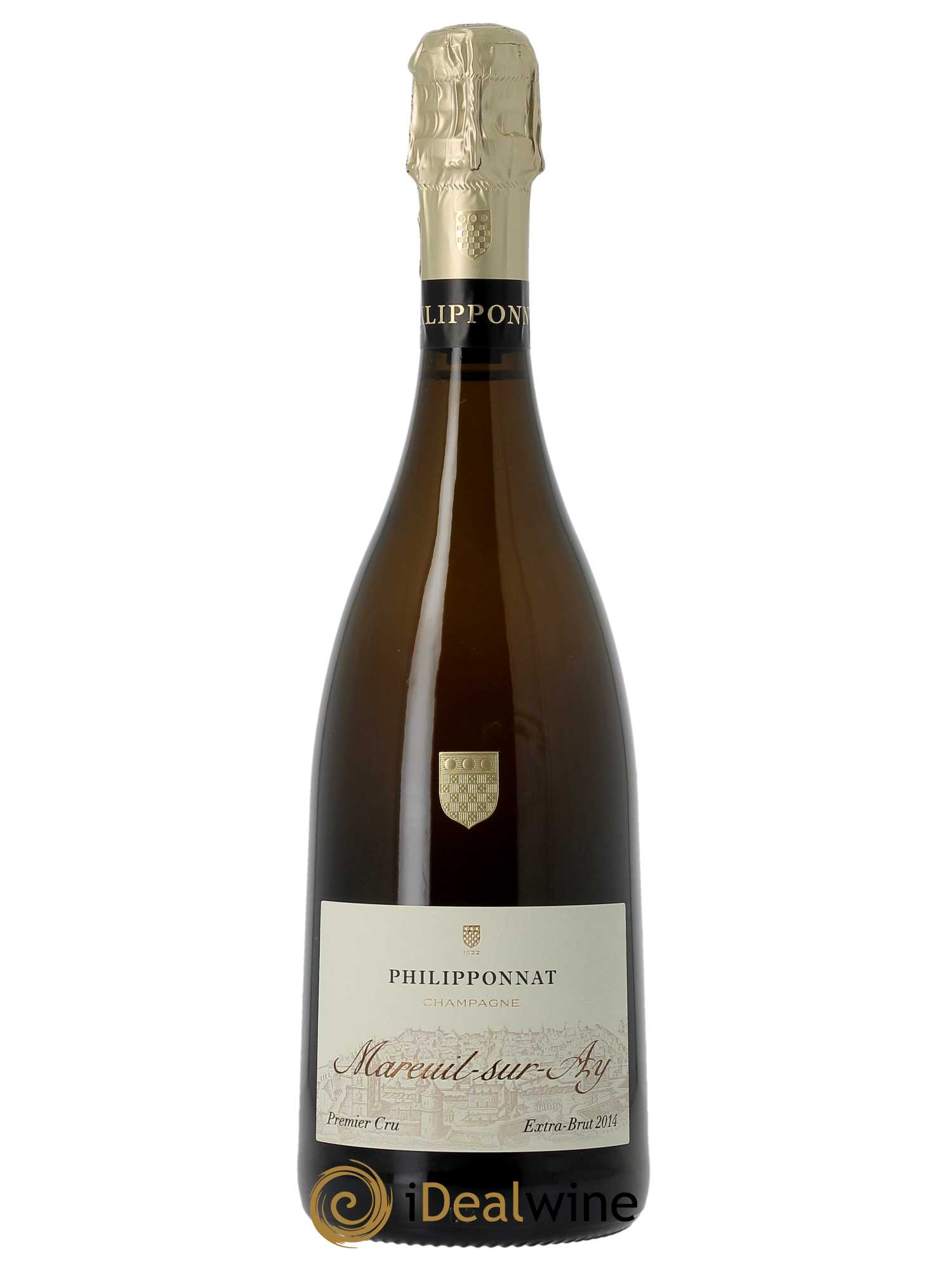 Mareuil-Sur-Ay Premier Cru Extra Brut Philipponnat  2014 - Lot de 1 Bouteille