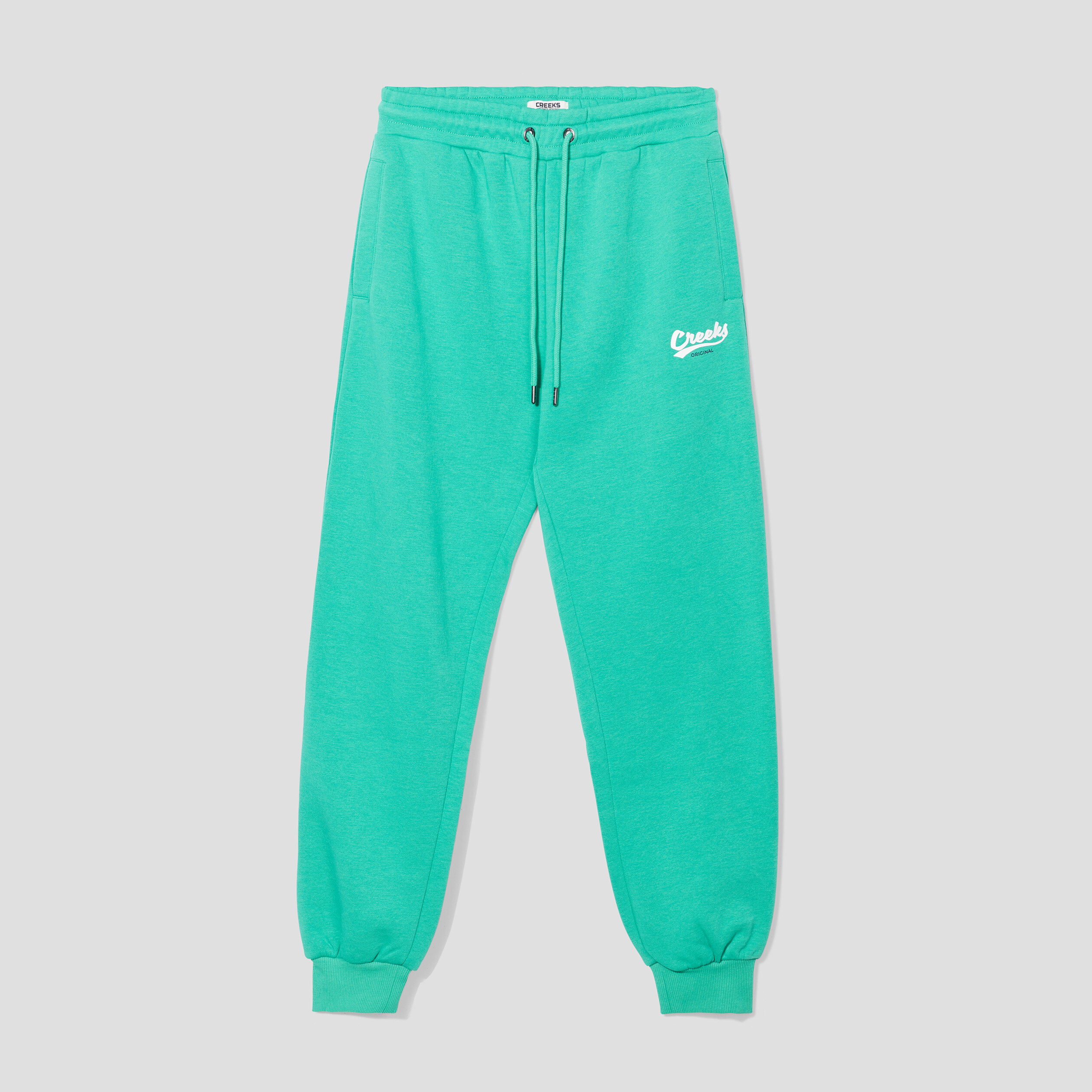Pantalon jogging droit vert femme | La Halle