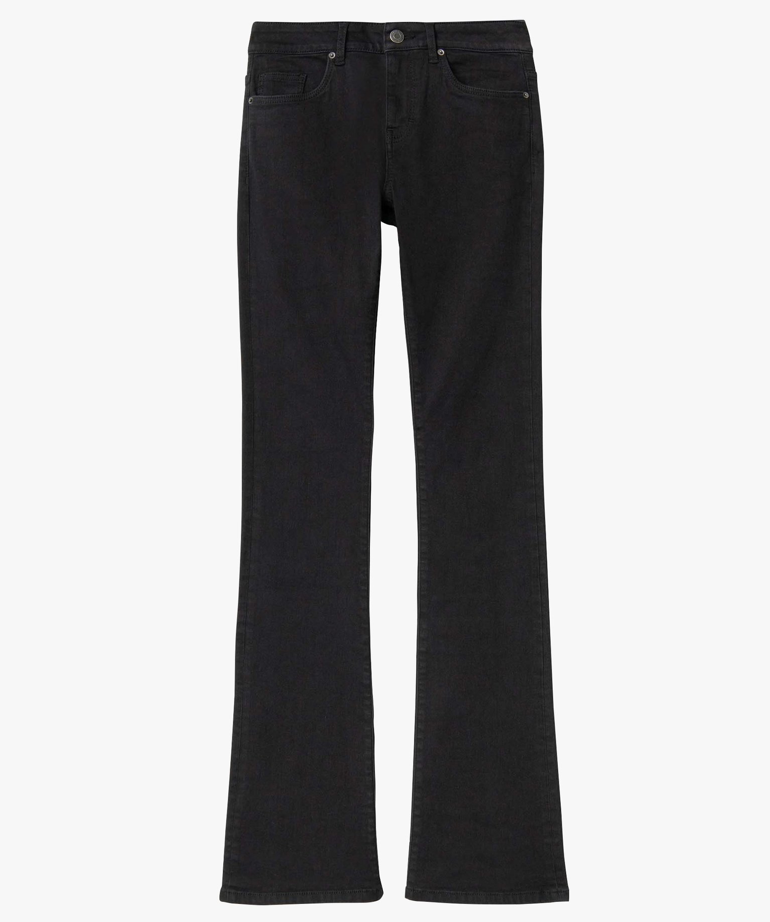 Jean femme coupe Bootcut – L30 noir | GEMO