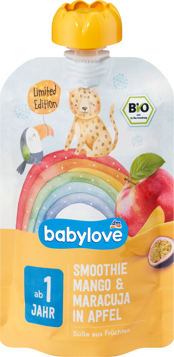 Smoothie (Apfel, Mango, Maracuja), 100 g