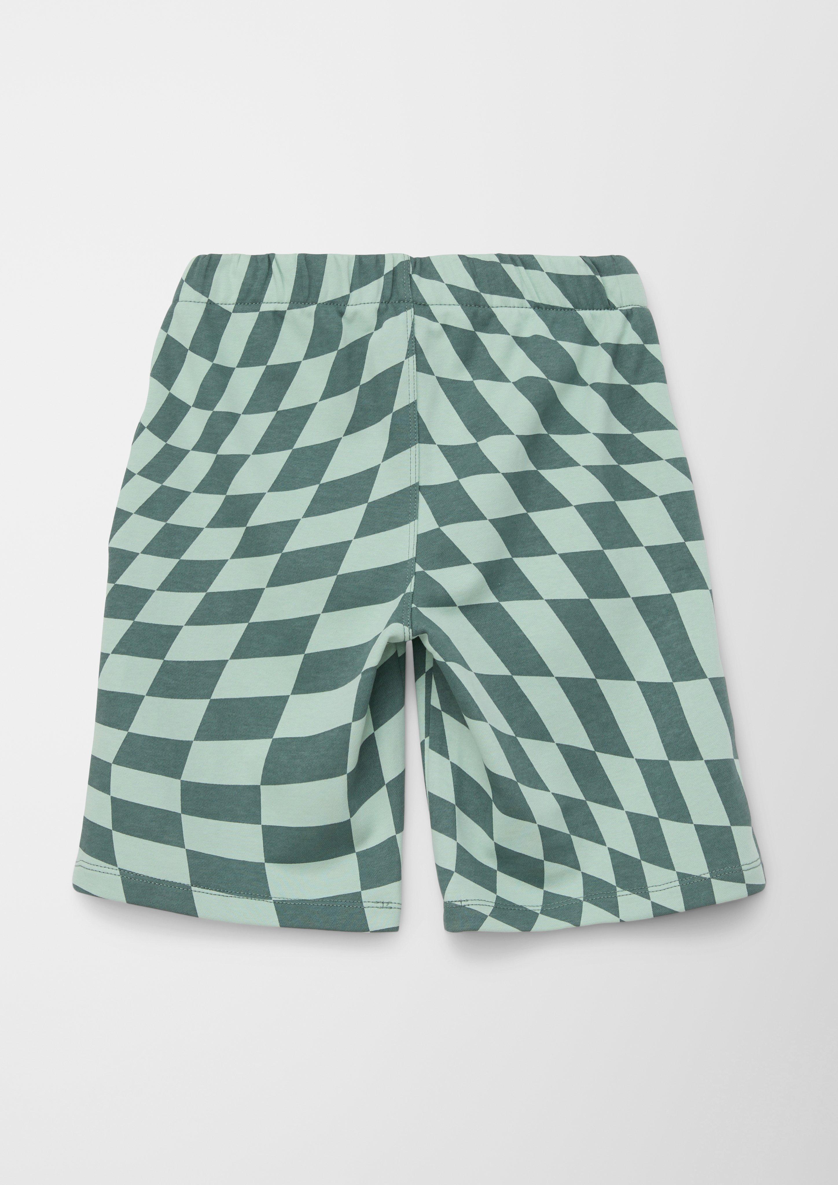 Shorts mit Karo-Print  2130543-60A4