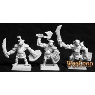 Bull Orc Fighters (6), Reven Grunt