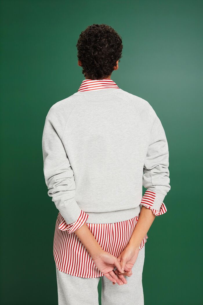 Logo-Sweatshirt mit Stickerei