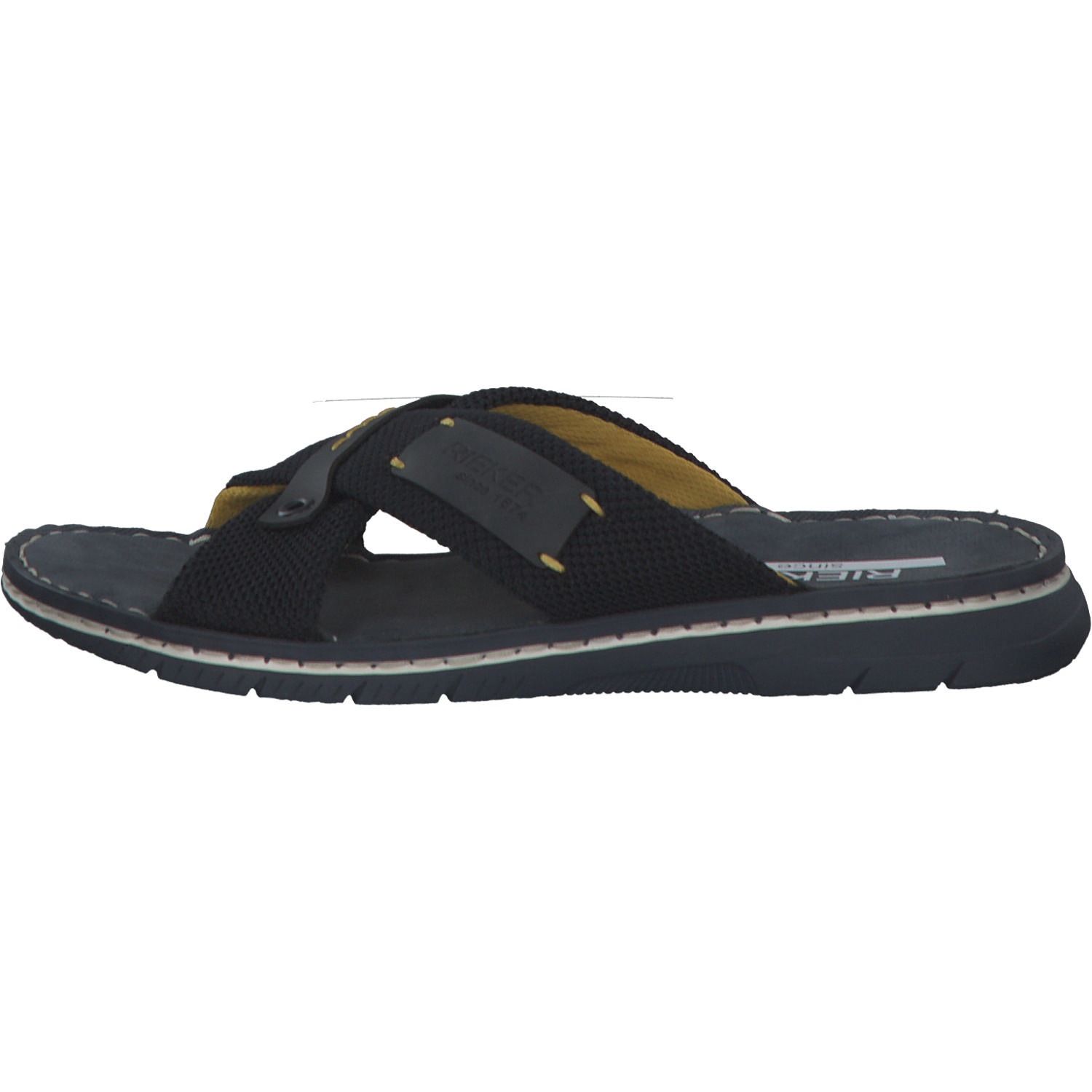 Rieker 21385, Pantoletten & Badeschuhe, Herren, pazifik/blei
