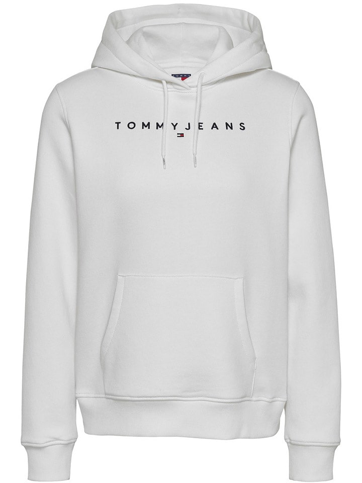 TOMMY JEANS Hoodie in Weiß günstig kaufen