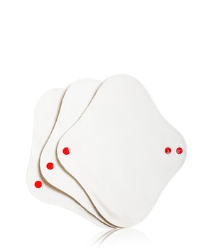 Lunette Reusable Pad medium - weiss Periodenunterwäsche-3 Stk