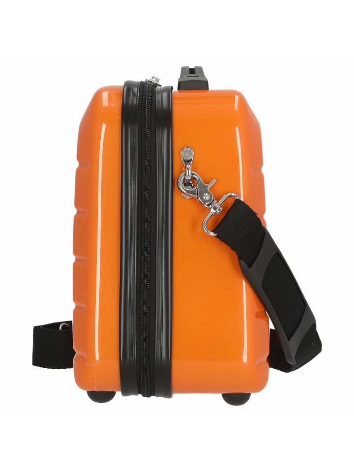 Check.In London 2.0 - Beauty Case 33 cm (carbon schwarz) in orange günstig kaufen onesize