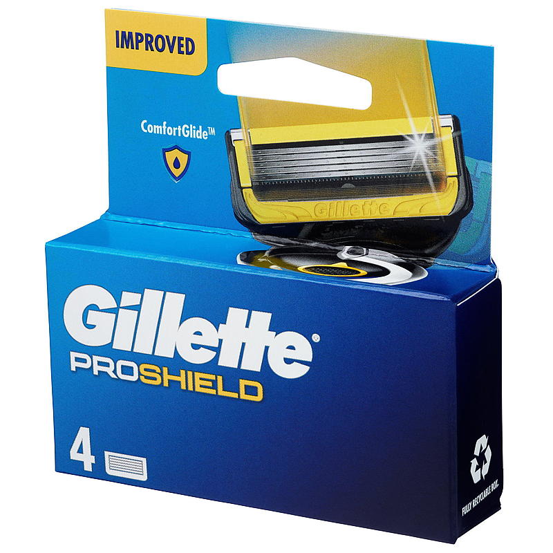 Gillette Gillette blader 4-pk Proshield  Manual