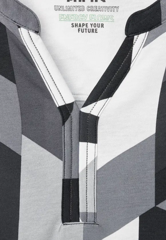 CECIL Langarmshirt mit Grafikprint