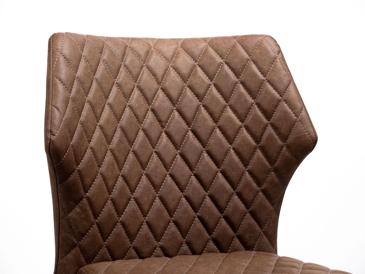 essentials Louis Stapelstuhl Cognac, kunstleder gepolstert, feuerhemmend, 49x57,5x81,5cm (BxTxH), 52001